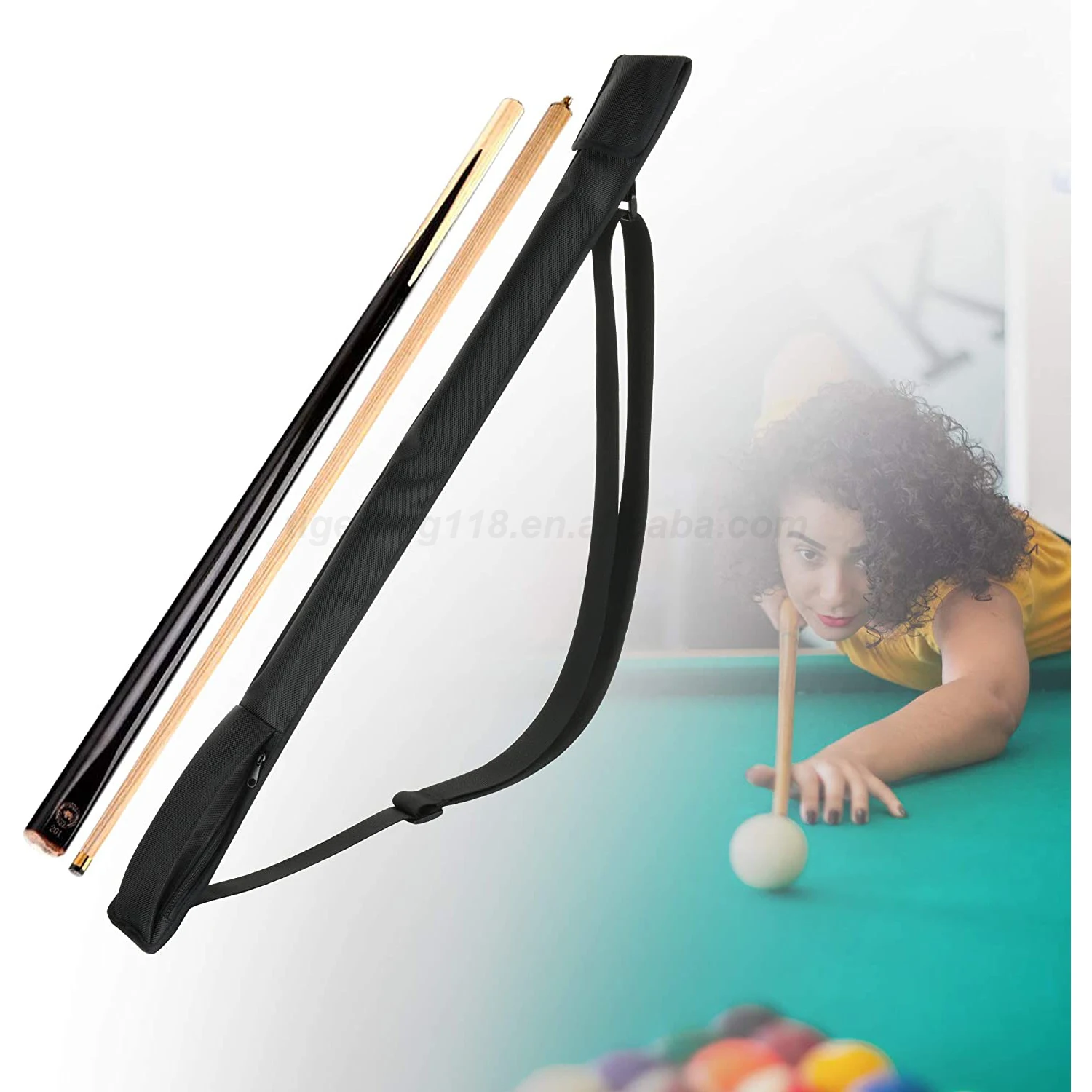 
YDB-01 Customized Billiard Pool Cue Stick Carrying Case Snooker Cue Stick Storage Bag Holder 