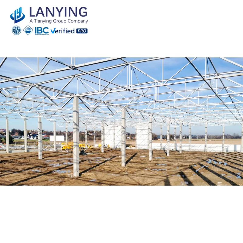 China Manufacture Cheap Fabricated Construction Buildings Prefabricated building Warehouse