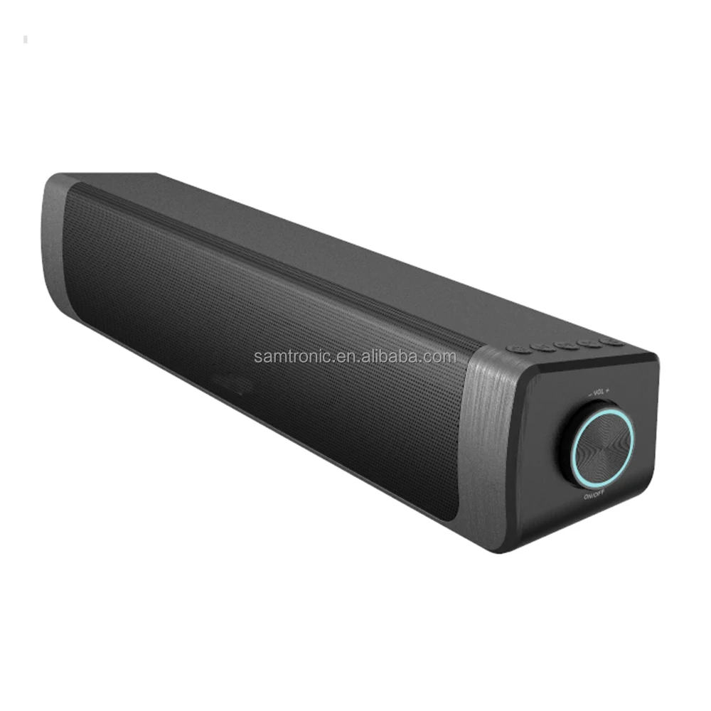 Samtronic  Wired +Wireless BT Computer Speaker Stereo Subwoofer Soundbar 3D Home Surround Speakers for PC Theater