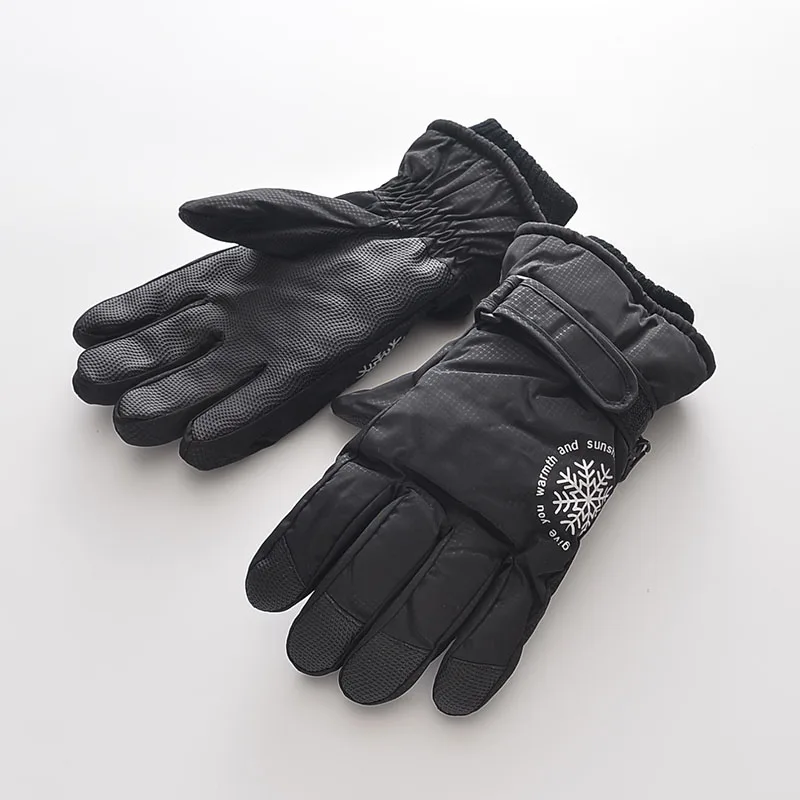 custom Thermal Cold Weather outdoor snowboarding touch screen running Insulated windproof waterproof ski winter gloves