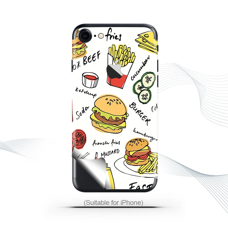 Protective So Cute So Sweet Phone stickers skin for iPhone 6 8 XR X 7 Plus 5 plus Xs Max 3M skins