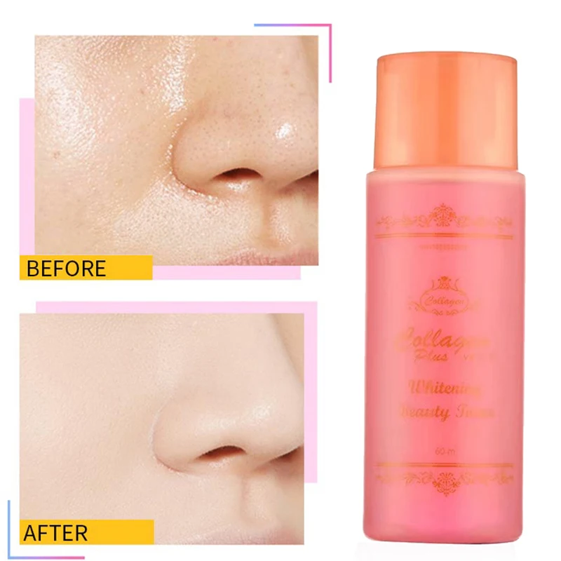 Hot Selling Collagen Plus Beauty Skin Care Face Moisturizing Hydrating  Whitening Brightening Beauty Facial Toner