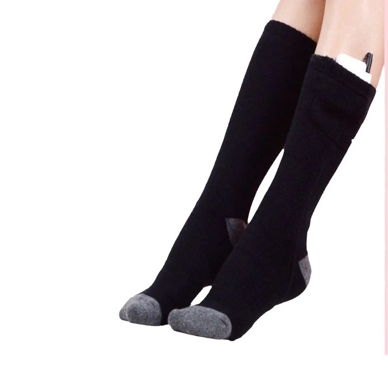 Heated Socks Rechargeable Battery Heated Socks For Winter Skiing And Warming Long Johns Warming Heating Socks