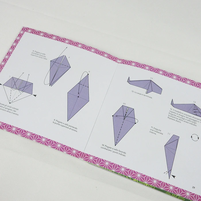 Origami Paper Craft and Craft Guiding Book 54 Pattern for Kids Handmade School Supples Origami Toy