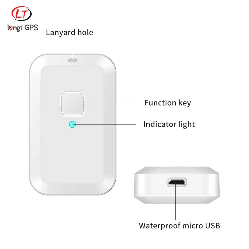 Hot selling Mini Tracker key finder for Key Pets kids Locator Alarm anti lost elderly tracker GPS tracking device