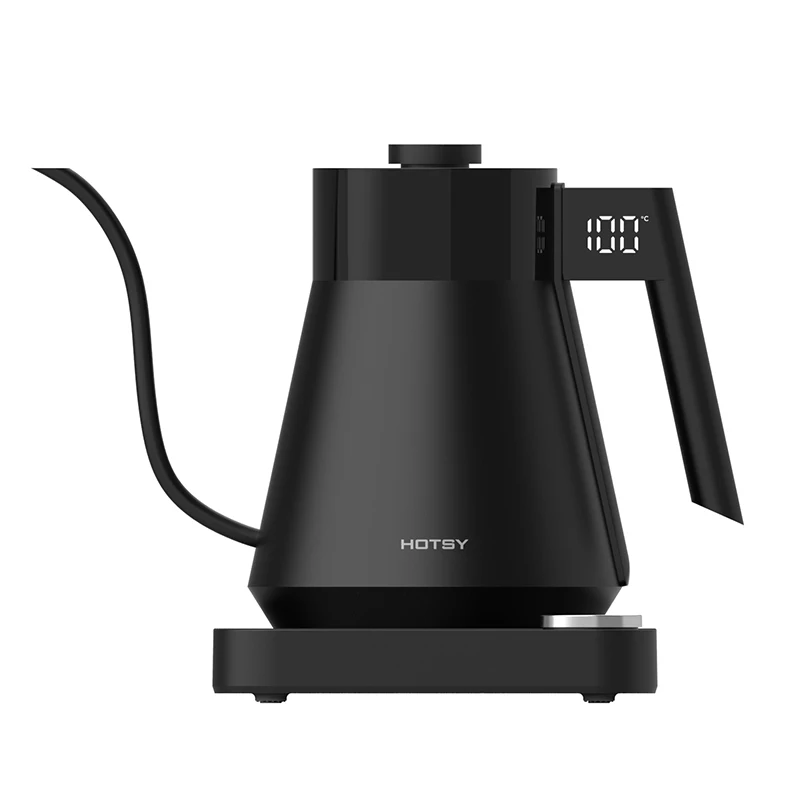 Hotsy 1.5L Tea Machine Automatic Turkish Coffee Maker Stainless Steel Gooseneck Kettle Electric With Temperature Control