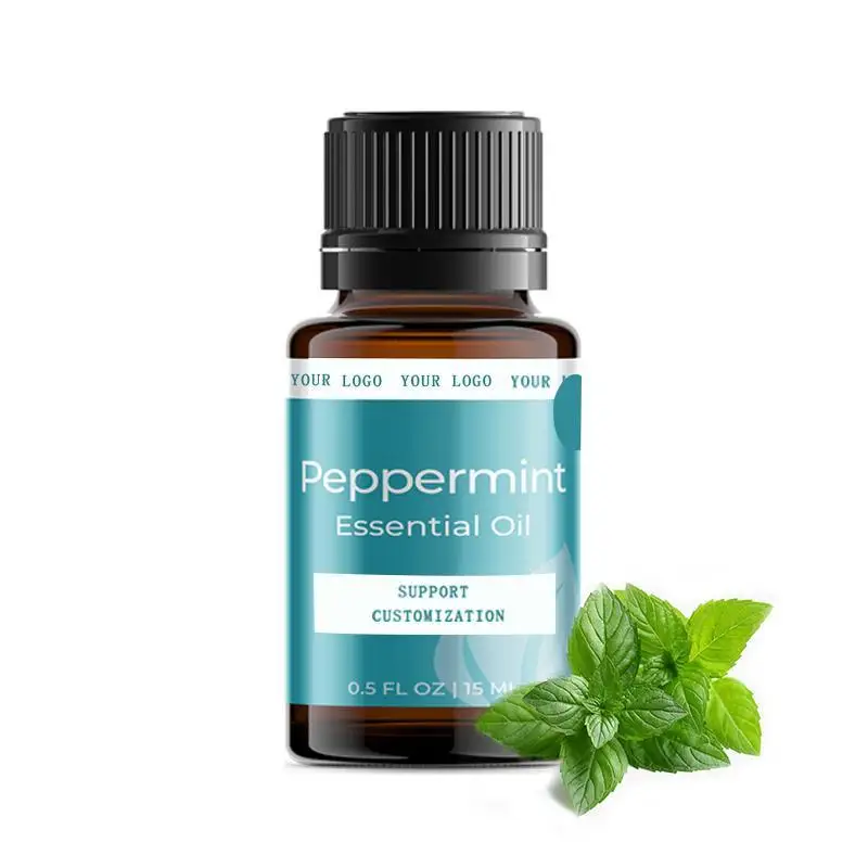 Organic Essential Oil 100% Pure Naturally Sweet Orange Tea Tree Peppermint Aroma Source Essential Oil