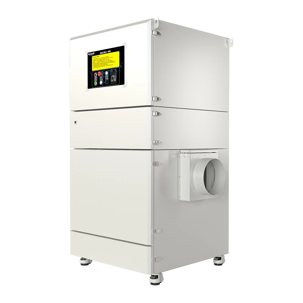 Ruiwan Industrial Workshop CNC Laser Cutting Welding Grinding Machine Dust Powder Extractor Industrial Equipment Dust Collector
