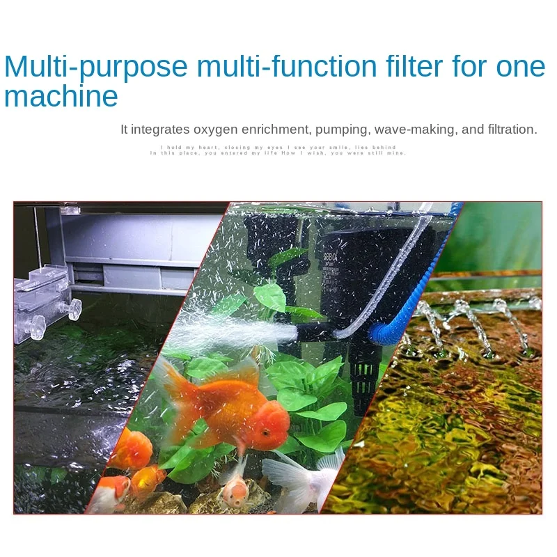 sobo aquarium accessories fish tank water internal filter pump