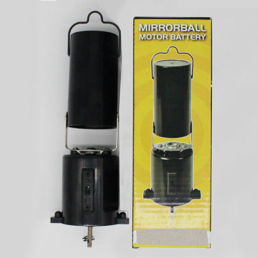 
4RPM 5RPM Low speed Rotating Wind Spinner Battery Motor Battery Powered Disco Ball Mirror Ball Motor 