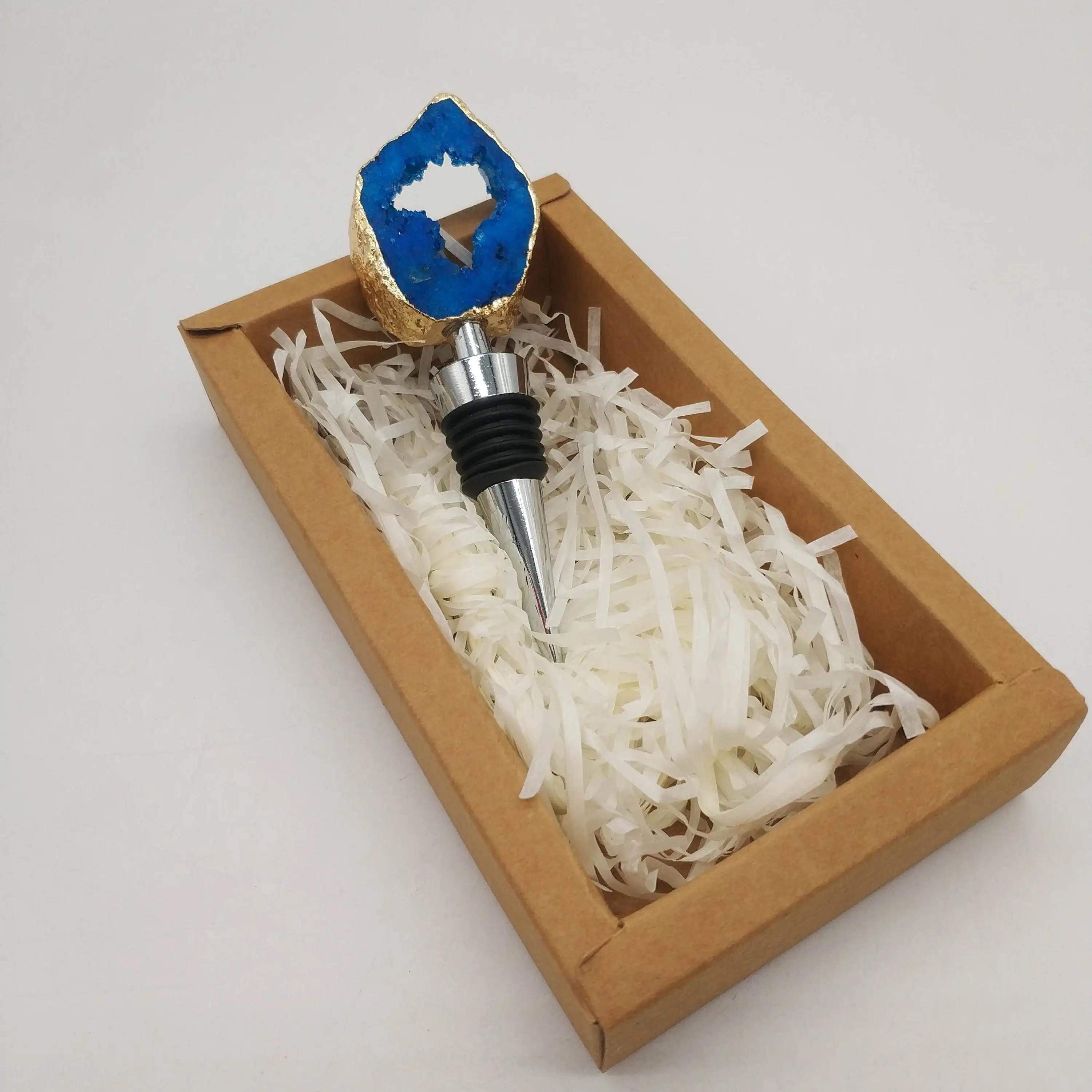 
Factory Price Wine Stopper Vacuum Wine Bottle Bottle Stopper Rhinestone Gin Bottle Stopper 