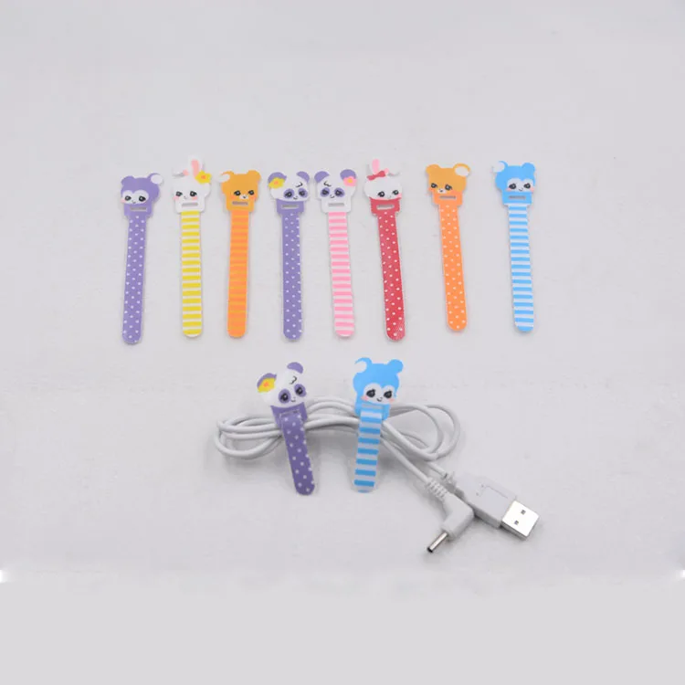 2024 custom reusable nylon cable ties tie hook and loop cable ties strap