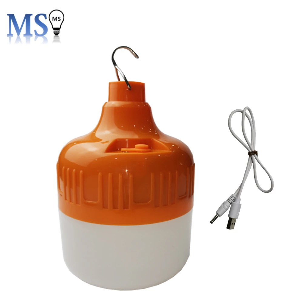 
New product 100 Watt Rechargeable Emergency LED Light Lamp With Backup Battery For Camping 