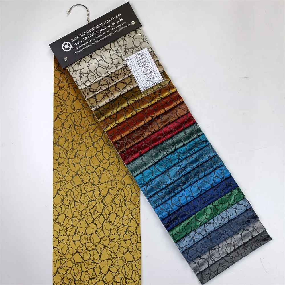 Factory New design 100% polyester knitted printed black glue embossed holland velvet fabric for home textile