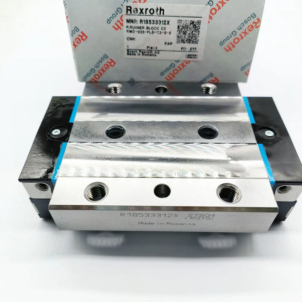 Original Rexroth Linear Guide Slide Block R18532312X R18533312X