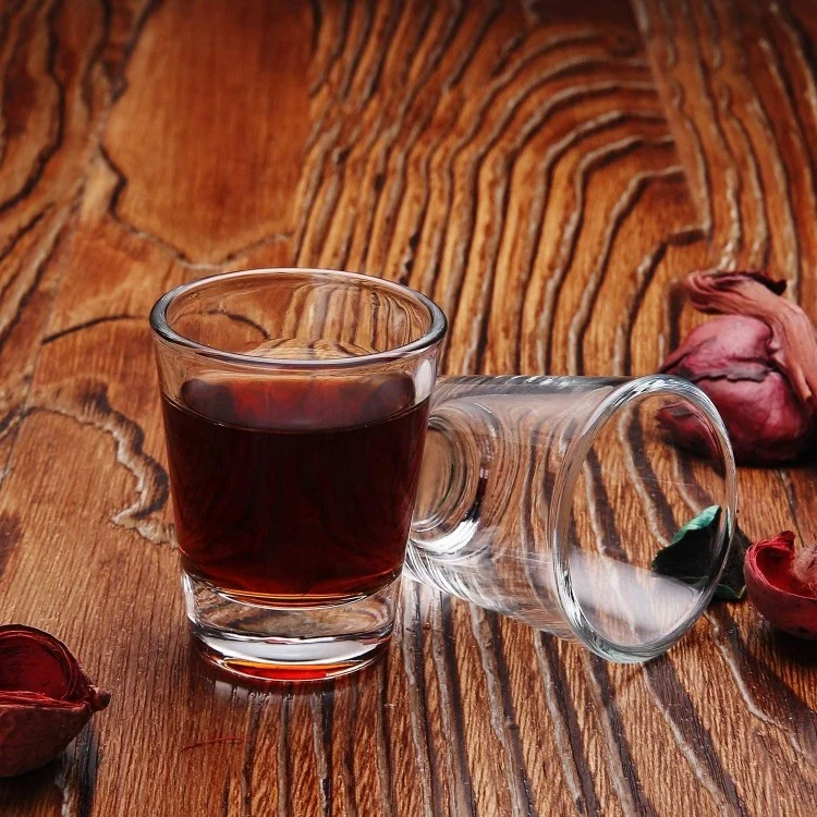 6pcs Set Customized Color Decals Logo Blanks Shot Cup Glasses Mexican Tequila Espresso Coffee Bar Supplies