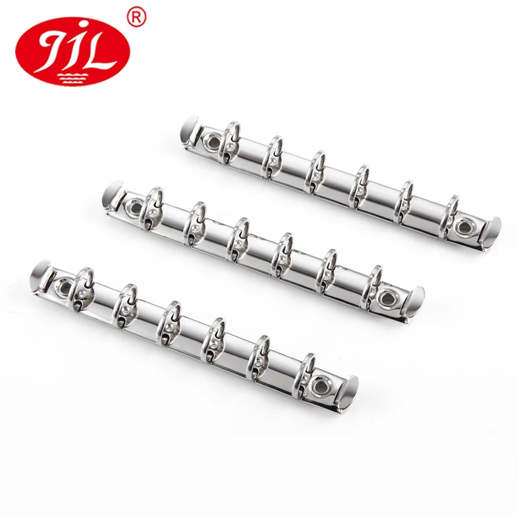 mini 6 ring binder clip loose leaf paper clip stationery rings mini binder clips