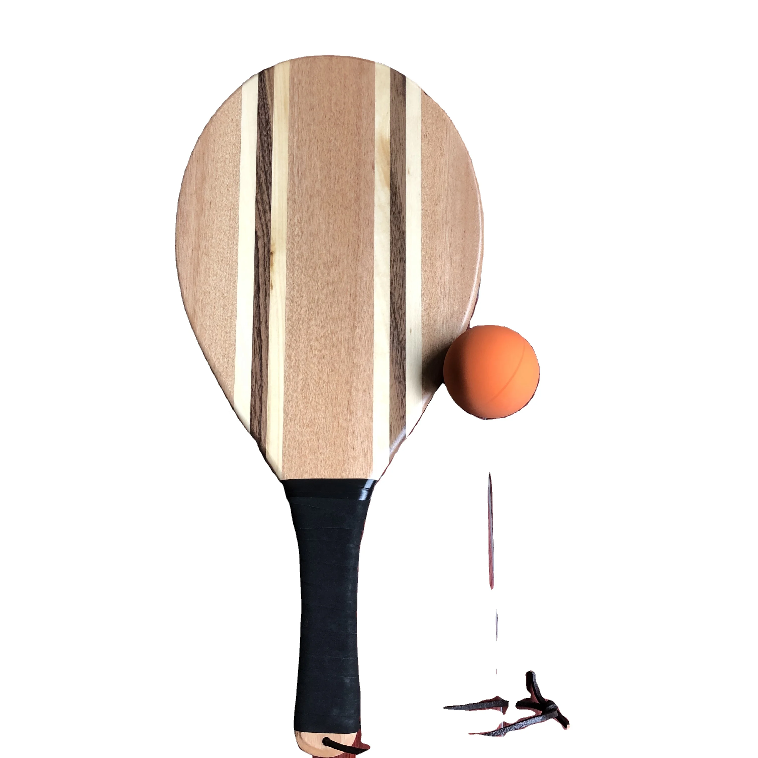 Хит продаж, теннисная ракетка для пляжа, деревянная ракетка для тенниса