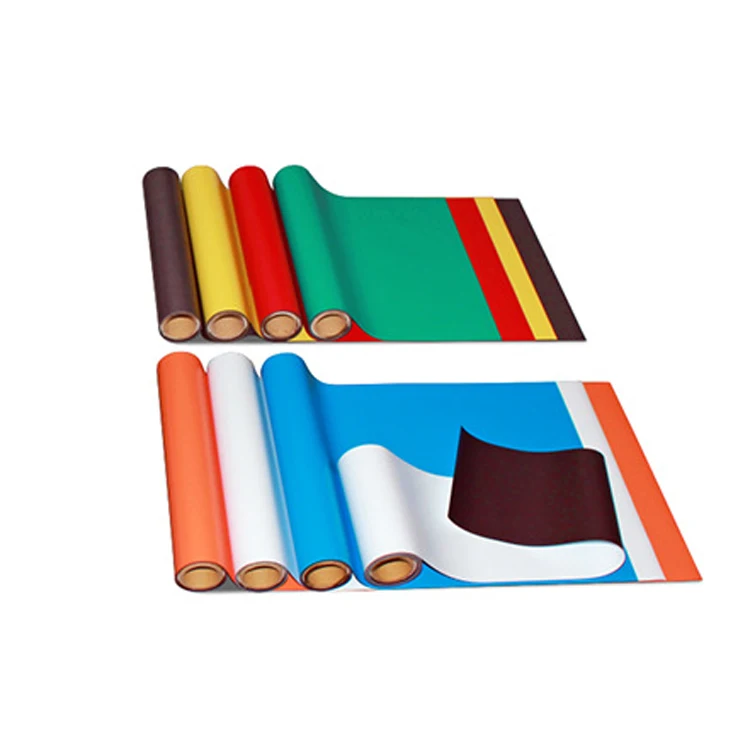 Soft colorful PVC Adhesive Rubber Magnet Manufacturer