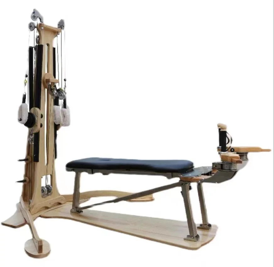 SYT commercial Hot selling Pilates Zen soft instrument cyclotron wooden spinal equipment exercise yoga machine