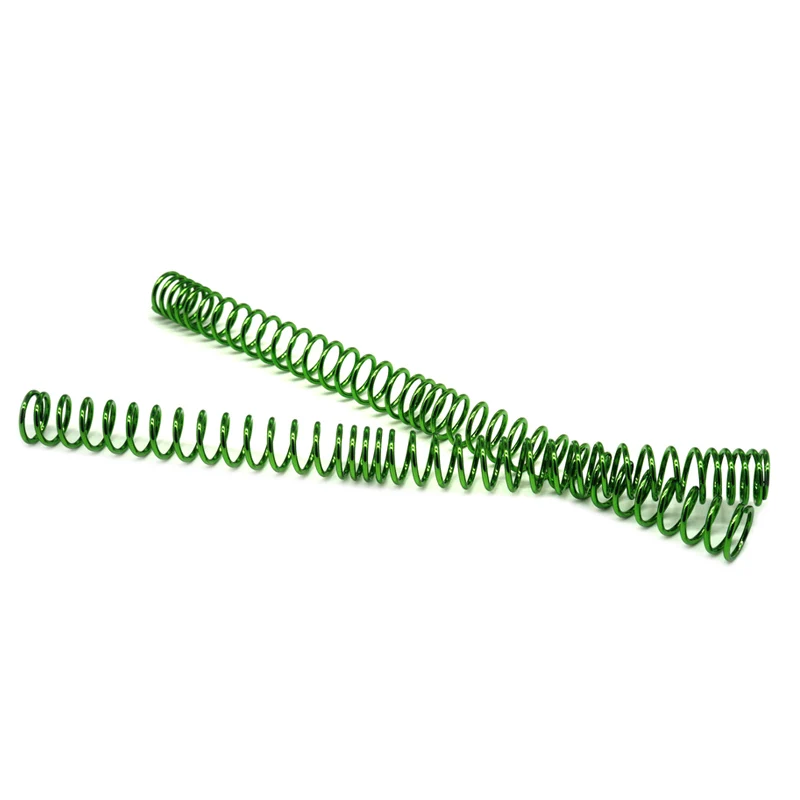Compression Spring Coil OEM Custom Music Wire Green Galvanized Compression Spring Metal Spiral Springs for Toys/Cars/Furniture