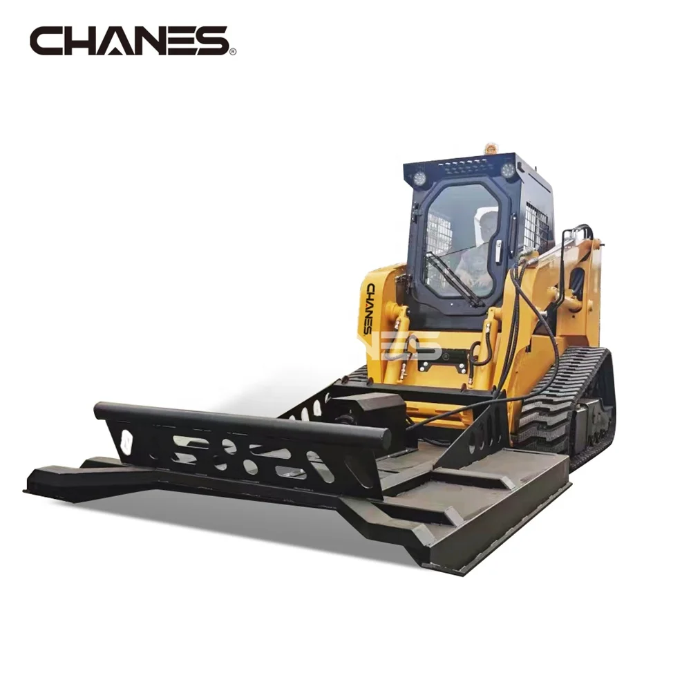 Skid Steer Loader Lawn Mower Brush Cutter Mower Construction Machinery Attachments on Sale