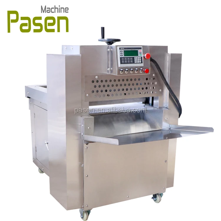 Restaurant Heavy Duty Automatic Frozen Meat Slicer Mutton Beef Roll Cutter Machine For Sale