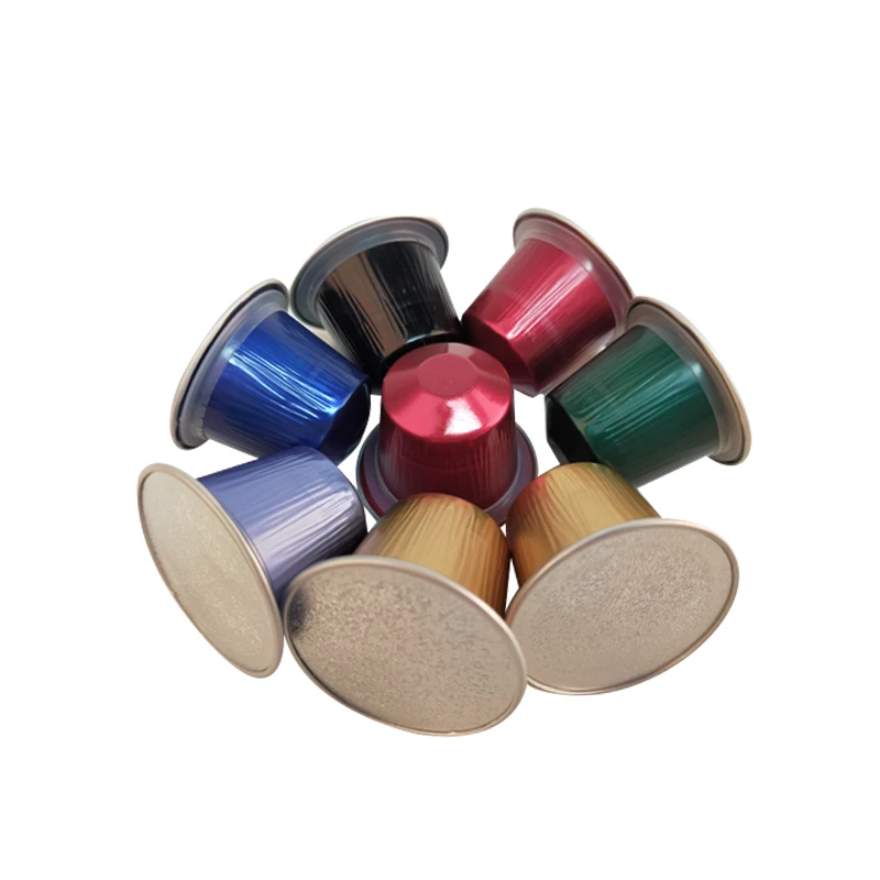 Высококачественные кофейные капсулы Nespresso кофейная капсула из алюминиевой фольги с крышкой