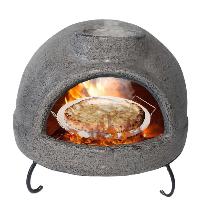Hot Sale High Temperature Resistance BBQ Clay Mexican Wood Fired Pizza Oven