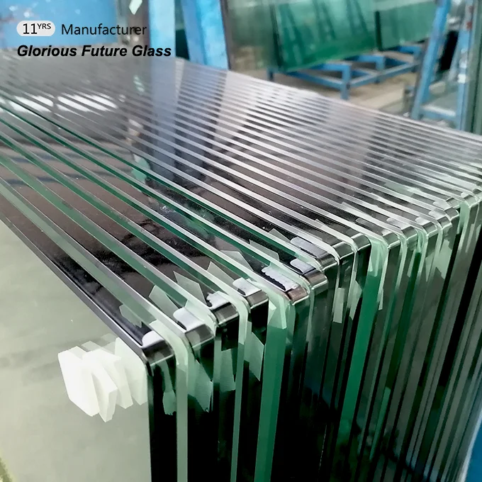 12mm railing balustrade tempered glass for swimming pool