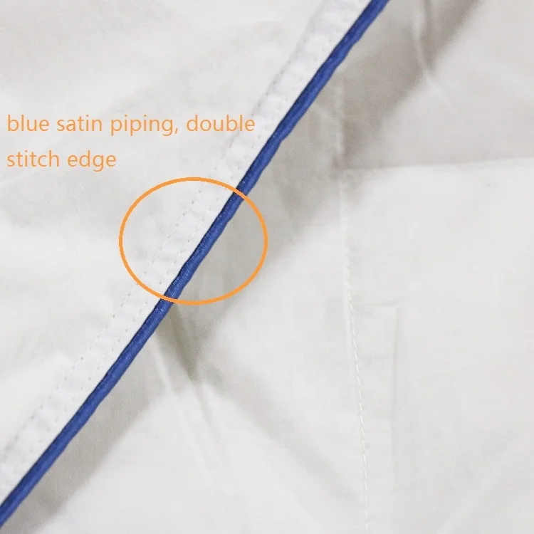 Wholesale White Goose Down Core Luxury Winter Baffle Box Duvet