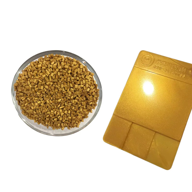 metallic colour metal effect color masterbatch gold effect color masterbatch copper color masterbatch