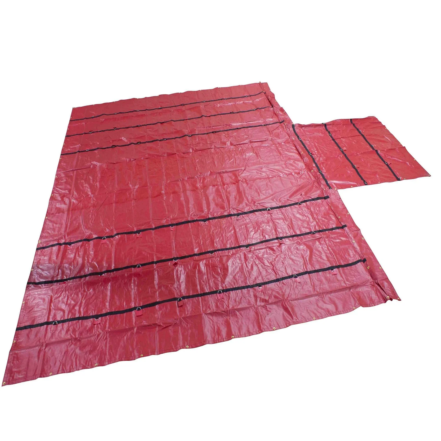 Drop Tarp Pvc Tarpaulin Lumber Cover/ High Quality Pvc Vinyl Coated Ruck Cover/Heavy Duty Waterproof Truck Covertarp With D-Ring