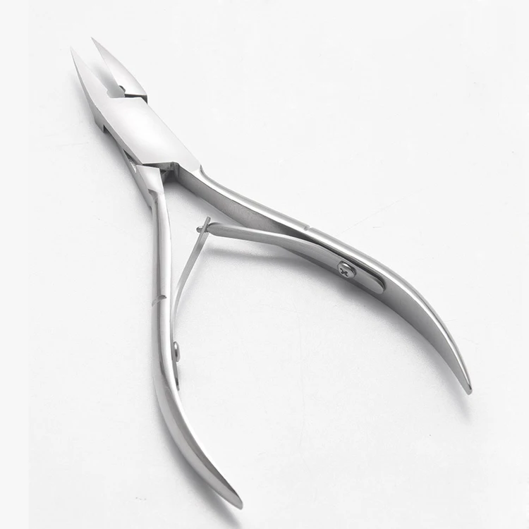 Professional high quality straight mouth ingrown sharp nail nipper cuticle best seller for thick nails