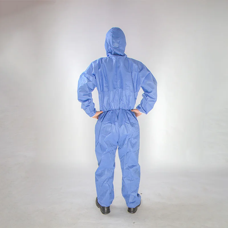 Guardwear Waterproof SMS Polypropylene Nonwoven Disposable Industrial Cleaning Protective Workwear PPE Coveralls Overall