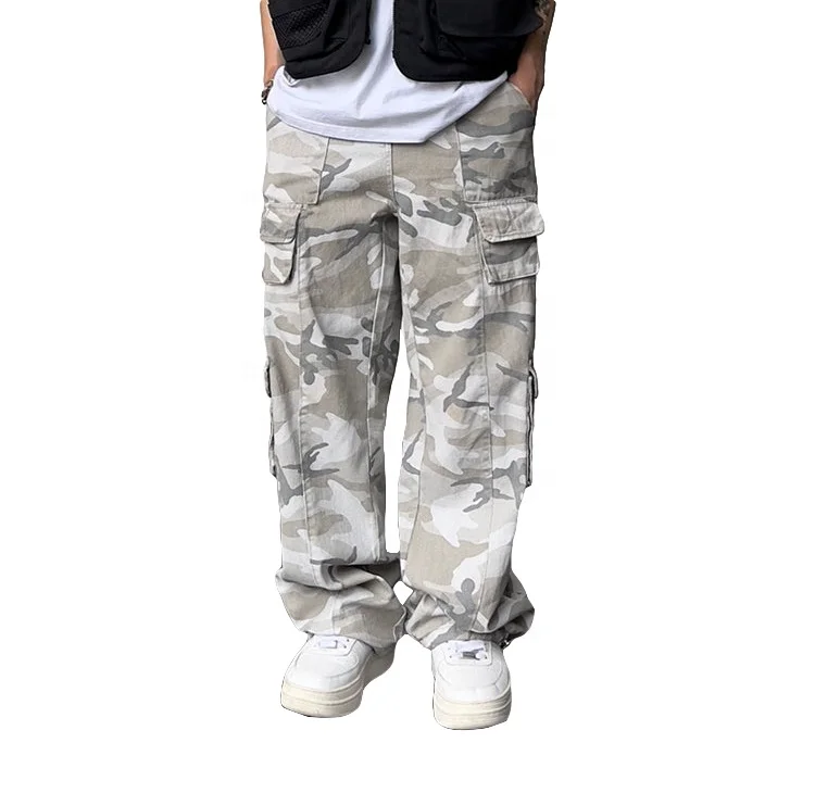 Graphic Fashion Hip Hop Elastic Minus 2 Gym Regular Stacked Vintage Cortiez Drawing New For Men Stylish Branded Cargo Pants