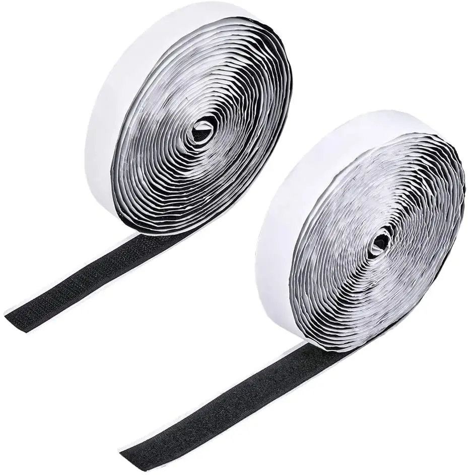 Self-adhesive Velcroes 20mm*25m Manufacturer Self Adhesive Printed Fastener Sticky Back Gum Hook and Loop Tape Supplier