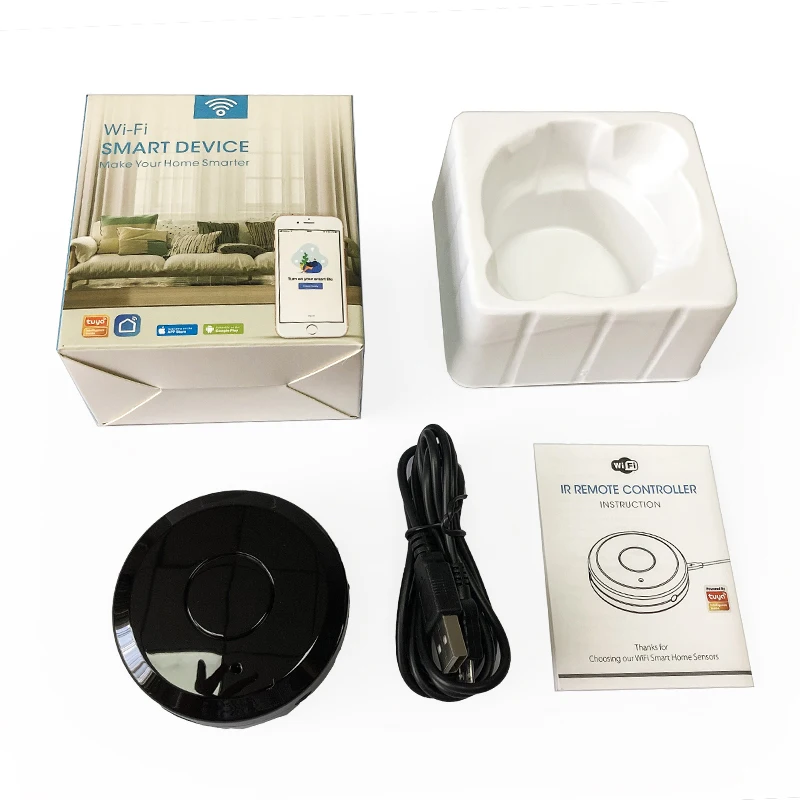 
Smartlife APP Control wifi IR remote control, universal controller 
