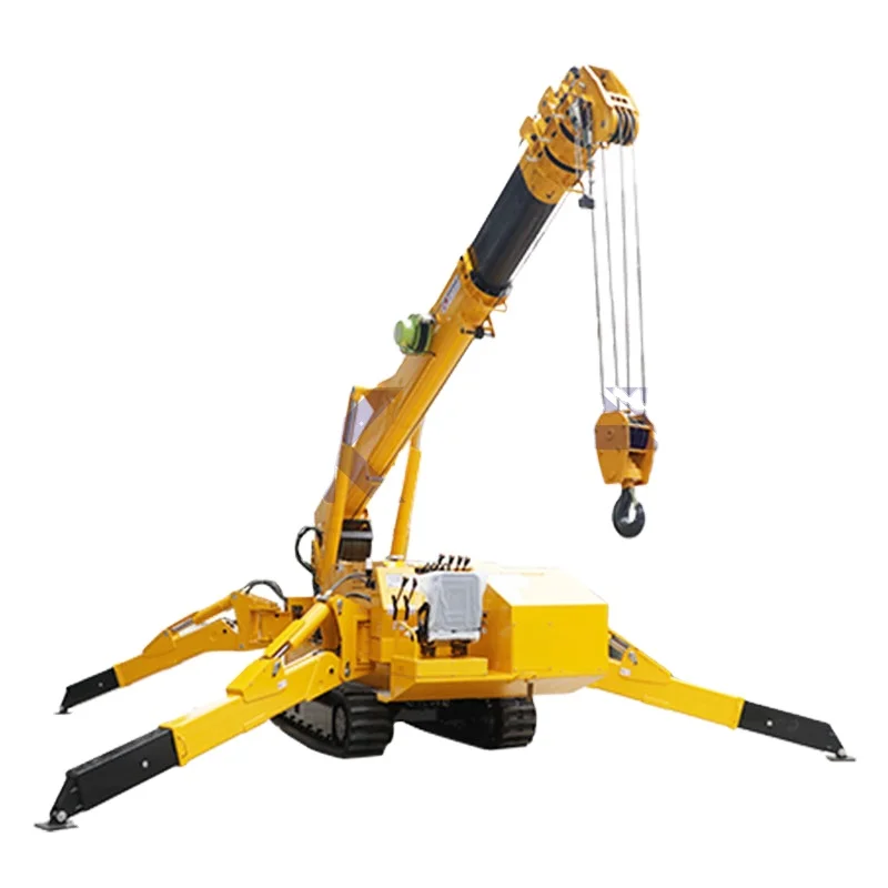 5000kgs Mini Rough Terrain Crawler Crane For Construction Site