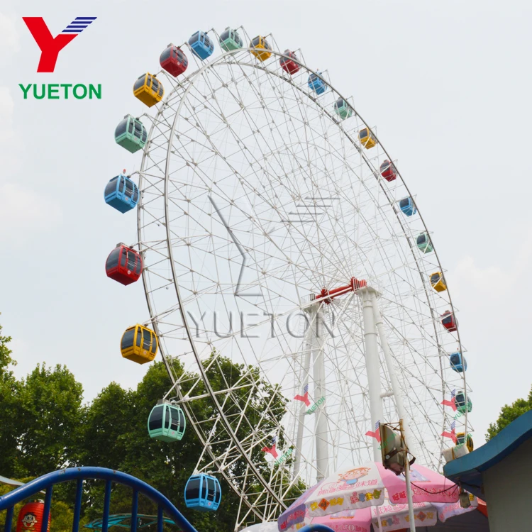 42m Ferris Wheel Giant Attraction Amusement Park Rides With Free 3D Design For Your Theme Park For Sale
