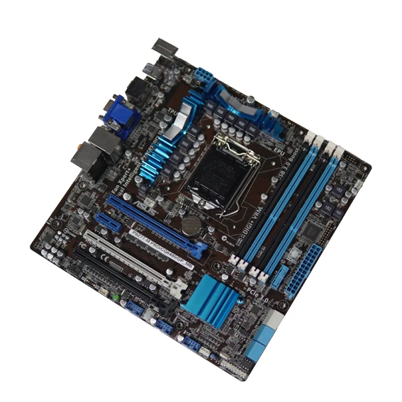 Motherboard P8Z77-M PRO/CG8480-DP-MB with Intel Z77  LAG 1155 32GB DDR3 for computer