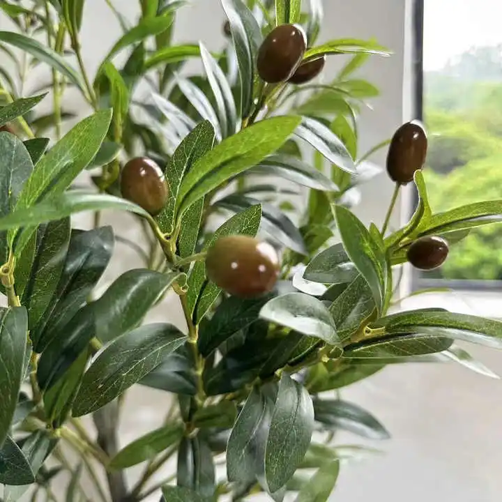 New Design 160cm Artificial Olive Tree Indoor Floor Decoration Faux Green Olive Tree For Garden Decoration