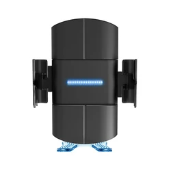 7.5W/10W /15W Wireless Charger Qi Car Phone Holder Large Capacitor LED Indicator Fast Wireless Charging With USB Interface