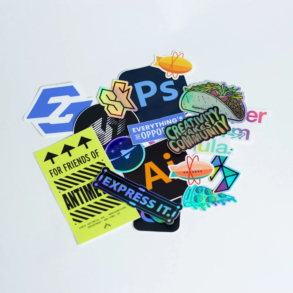 Наклейки для велосипеда и ноутбука