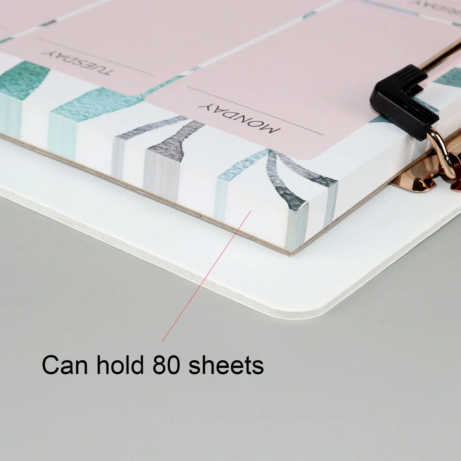 Crocodile Leather Menu Folder Foldable Clipboard White Acrylic 2.5mm Thickness Foldable Clipboard With Pen Insert