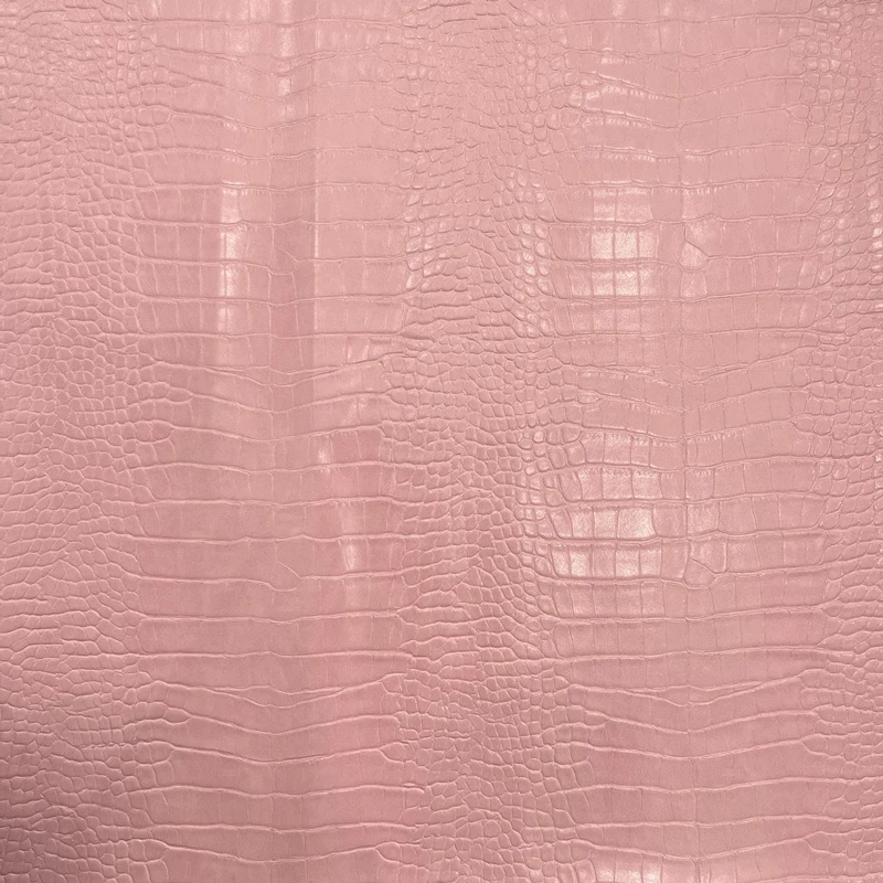 Оптовая продажа Водонепроницаемая ПВХ крокодиловая кожа с тиснением крокодиловой кожи искусственная для сумки
