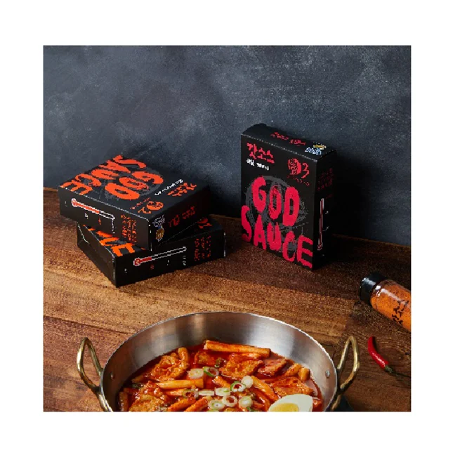 Best Selling Authentic Chili Sauce Bechamel Sauce Korean High Quality Food Cooking God Sauce 60g *4pack