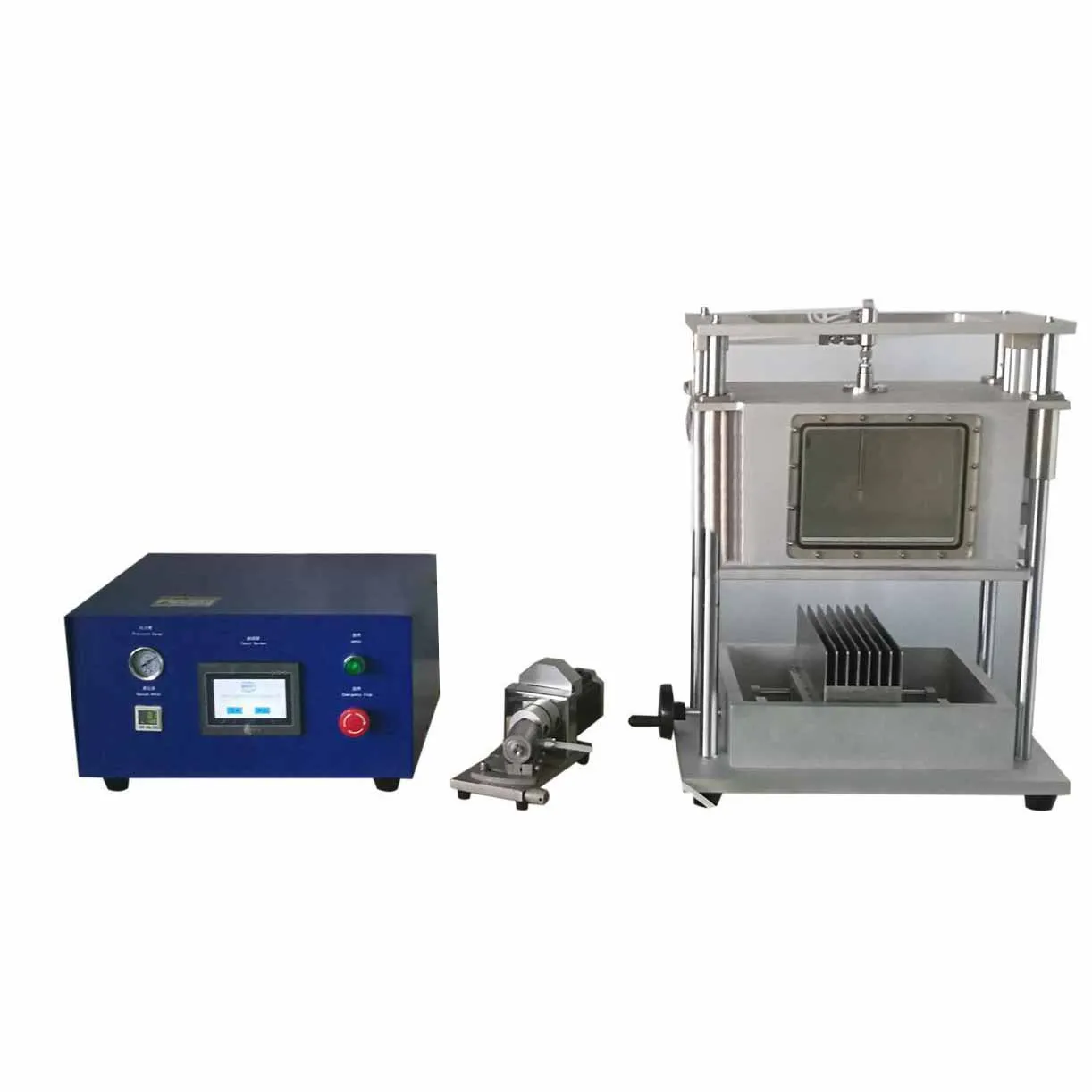 Lab CR123 Lithium Battery Cylindrical Cell Electrolyte Degassing Injector Filler Filling Machine