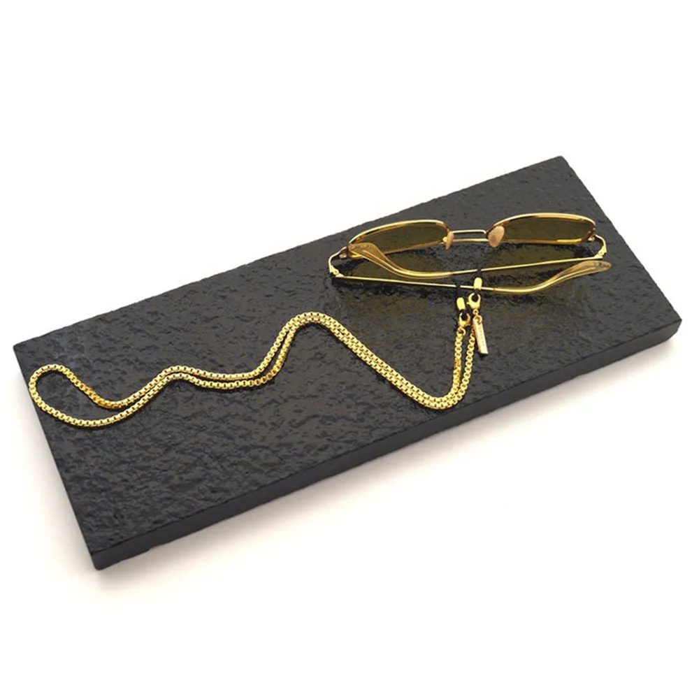 Customizable Wholesale Metal Eyeglass Chain Hanging Rope Box Chain Can Be Turned Into Necklace Simple Sunglasses Accessories