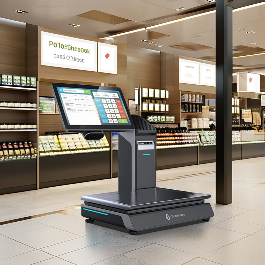 Оптимизированная производительность POS терминал масштабный кассовый аппарат эффективные операции Тип платежные киоски
